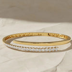 Load image into Gallery viewer, Diamond Bangle Bracelet 1ct, 14K Cross Over Bangle, Graduating Diamond Bracelet, Diamond Gold Bracelet Bangle, Ladies Bracelet Bangle Jwalin Jewels