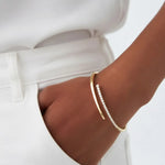 Load image into Gallery viewer, Diamond Bangle Bracelet 1ct, 14K Cross Over Bangle, Graduating Diamond Bracelet, Diamond Gold Bracelet Bangle, Ladies Bracelet Bangle Jwalin Jewels