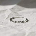 Load image into Gallery viewer, Lab Grown Diamond Eternity Ring, 14k Gold Thin Wedding Band, Stackable Bridal Jewelry, F+ VS+ Round Diamonds, Anniversary Gift Jwalin Jewels