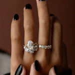 Load image into Gallery viewer, 2.00 CT Oval Lab Grown Diamond Engagement Ring, Low Profile Solitaire Ring, Handmade Fine Jewelry, Minimalist Solid Gold Ring, IGI Certified Jwalin Jewels