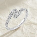 Load image into Gallery viewer, Diamond Wrap Ring, 0.26 CTW, Yellow Gold Anniversary Band