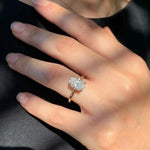 Load image into Gallery viewer, Oval Diamond Engagement Ring Jwalin Jewels