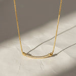 Load image into Gallery viewer, Lab Grown Diamond Bar Necklace 14K Gold, Pave Setting, Elegant Pendant, Anniversary Gift for Her, Women's Gold Jewelry Jwalin Jewels