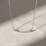 Load image into Gallery viewer, Lab Grown Diamond Bar Necklace 14K Gold, Pave Setting, Elegant Pendant, Anniversary Gift for Her, Women's Gold Jewelry Jwalin Jewels