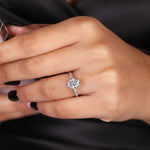 Load image into Gallery viewer, 2.00 Carat Oval Lab Grown Diamond Engagement Ring, 14k Gold, IGI Certified