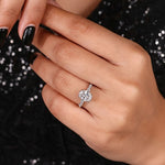 Load image into Gallery viewer, 2.00 Carat Oval Lab Grown Diamond Engagement Ring, 14k Gold, IGI Certified