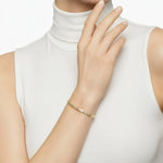 Load image into Gallery viewer, Lab Grown Diamond 4.5mm Bracelet, 14K Gold Stackable Bangle,Minimalist Heart Jewelry,Anniversary Gift for Her, VS+ Clarity,Certified Jewelry Jwalin Jewels