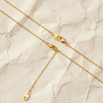 Load image into Gallery viewer, Marquise Cut Solitaire Pendant Necklace / Diamond Gold Necklace / Solid Gold Necklace