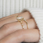 Load image into Gallery viewer, Lab Grown Diamond Emerald Cut Solitaire Ring 2.00ct F+ VS+ Gold Engagement Promise Anniversary Gift, Sustainable Luxury Diamond Ring Jwalin Jewels