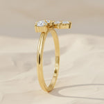 Load image into Gallery viewer, 18K Gold Diamond Statement Ring, 0.36 CTW, F+ Color VS+ Clarity