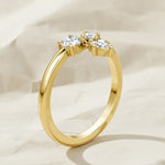 Load image into Gallery viewer, 18K Gold Diamond Statement Ring, 0.36 CTW, F+ Color VS+ Clarity