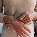 Load image into Gallery viewer, 0.40 Ct Diamond Bangle, 14Kt Gold Diamond Bangle, Diamond Bracelet, Open Cuff Bangle