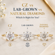 CZ vs Lab-Grown vs Natural Diamond: Which Is Right for You?
