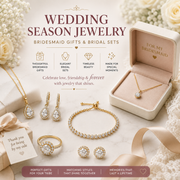 Wedding Season Jewelry Bridesmaid Gifts & Bridal Sets