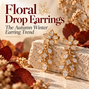 Floral Drop Earrings: The Autumn/Winter Earring Trend