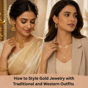 How to Style Gold Jewelry with Traditional and Western Outfits