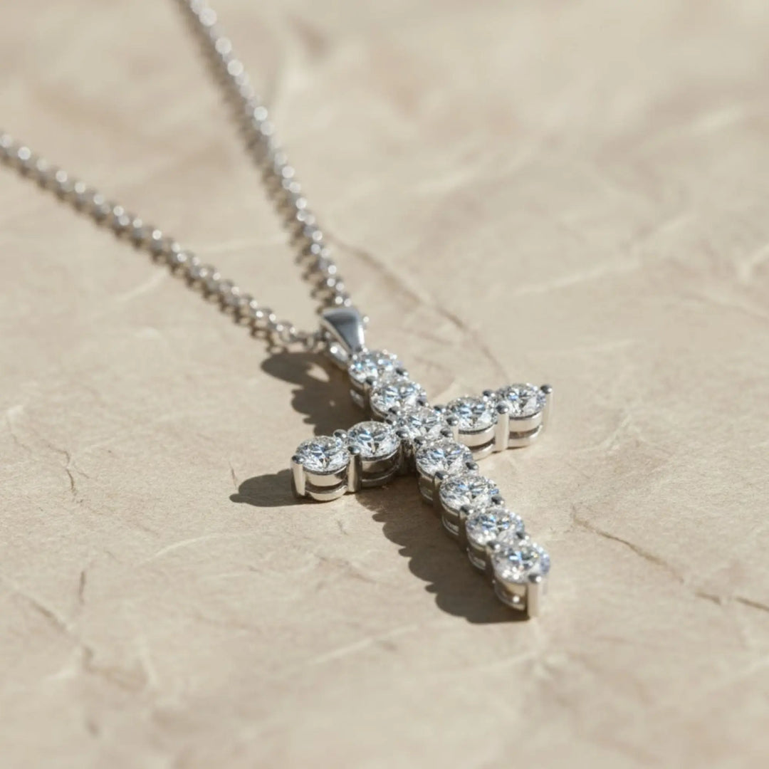14k Gold Cross Necklace, Cross Necklace, Christian Gifts, Minimalist Necklace, Baptism necklace, Christmas Gift , Hallowen gift , Women gift Jwalin Jewels