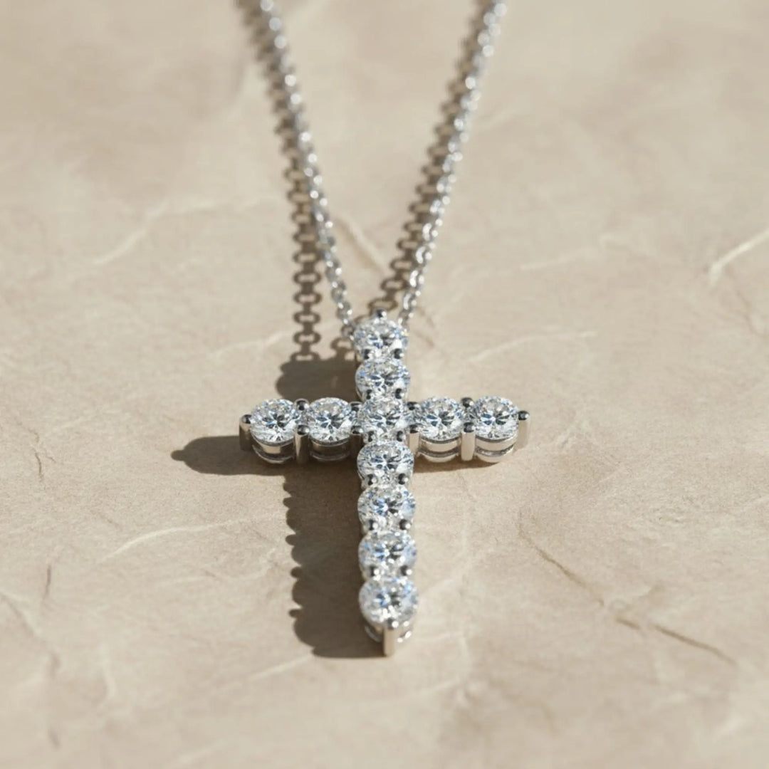 14k Gold Cross Necklace, Cross Necklace, Christian Gifts, Minimalist Necklace, Baptism necklace, Christmas Gift , Hallowen gift , Women gift Jwalin Jewels