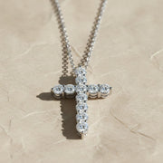 14k Gold Cross Necklace, Cross Necklace, Christian Gifts, Minimalist Necklace, Baptism necklace, Christmas Gift , Hallowen gift , Women gift