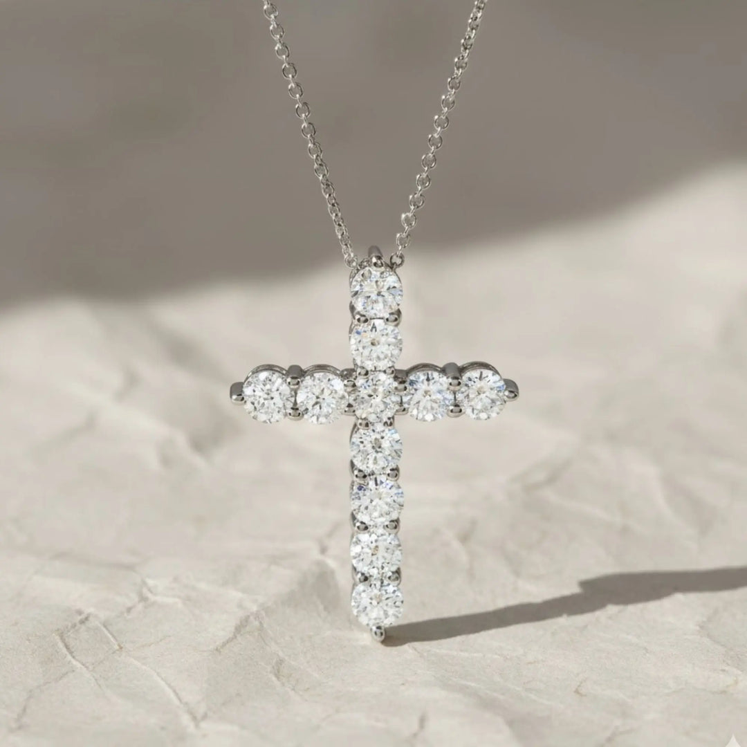 14k Gold Cross Necklace, Cross Necklace, Christian Gifts, Minimalist Necklace, Baptism necklace, Christmas Gift , Hallowen gift , Women gift Jwalin Jewels