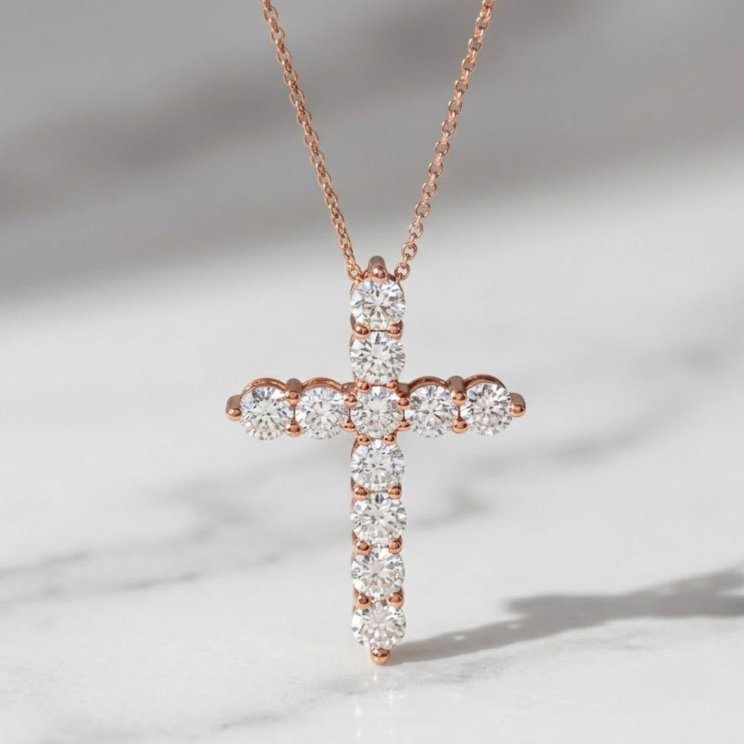 14k Gold Cross Necklace, Cross Necklace, Christian Gifts, Minimalist Necklace, Baptism necklace, Christmas Gift , Hallowen gift , Women gift