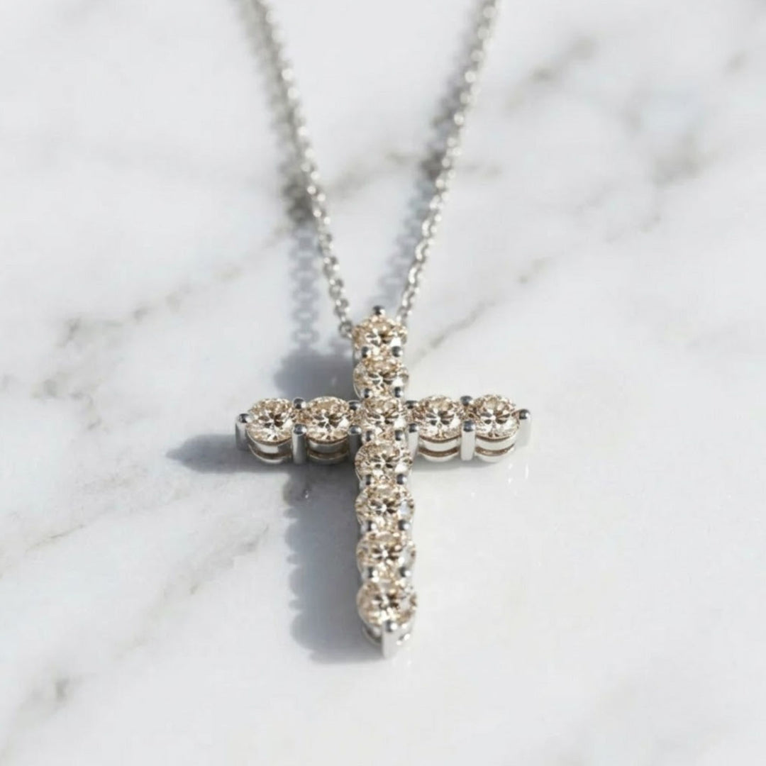 14k Gold Cross Necklace, Cross Necklace, Christian Gifts, Minimalist Necklace, Baptism necklace, Christmas Gift , Hallowen gift , Women gift
