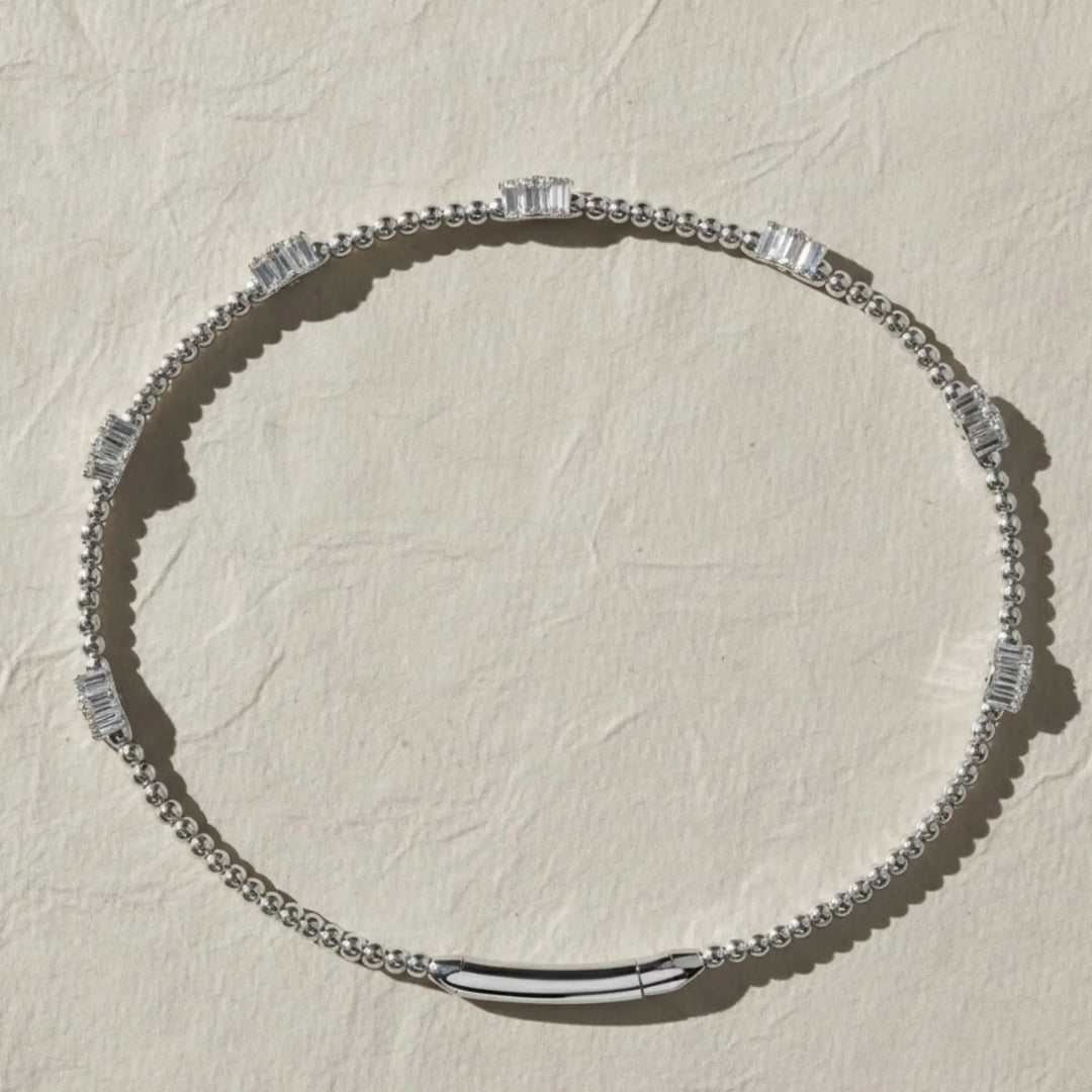 Flexible Clover Bracelet Jwalin Jewels