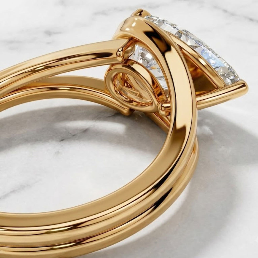 2 Carat IGI Certified Sia Lab Grown Diamond Engagement Ring 18KT Solid Gold