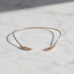 Load image into Gallery viewer, Elegant Yellow Canary Collar Choker Princess Cut Diamond Stones Gold Necklace , Statement jewelry, Diamond jewelry