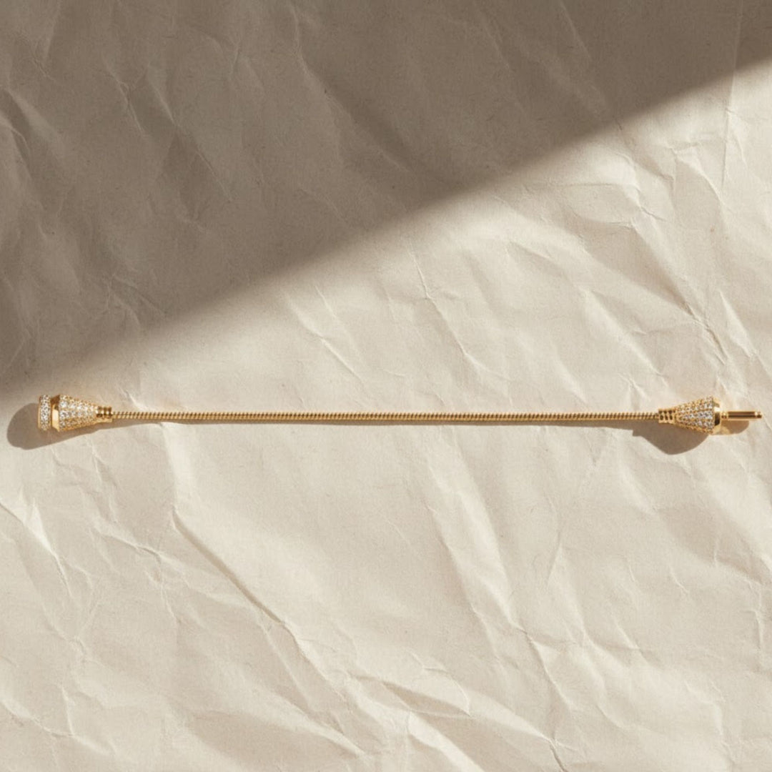 Diamond Bracelet 1.76 Carats, Micro Pavé Setting, Solid 9K & 14K Gold, Elegant Stackable Jewelry, Bridal Gift, Daily Wear Gold