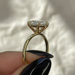 Load image into Gallery viewer, 3 Carat F VS1 IGI Certified Lab Grown Marquise Diamond 14k Gold Ring