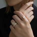 Load image into Gallery viewer, 2 Carat F Color VS1 Clarity IGI CERTIFIED Emerald Cut Lab Grown Diamond Bezel Set Solitaire Engagement Ring 14k Yellow Gold