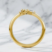 18K Gold Diamond Statement Ring, 0.36 CTW, F+ Color VS+ Clarity