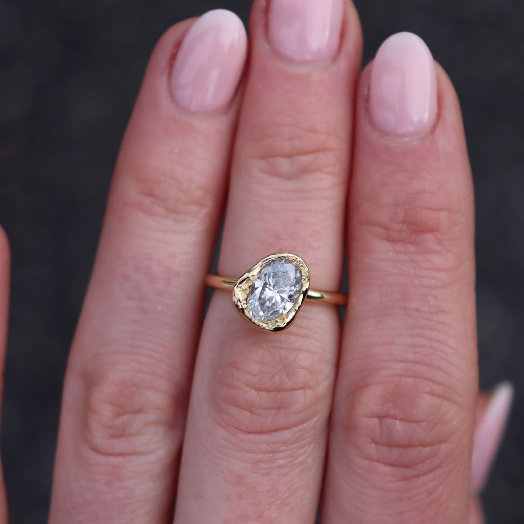 IGI Certified 0.60 CT Lab Grown Diamond Solitaire Engagement Ring