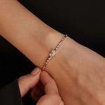 Load image into Gallery viewer, Diamond Hearty Delight Bracelet Jwalin Jewels