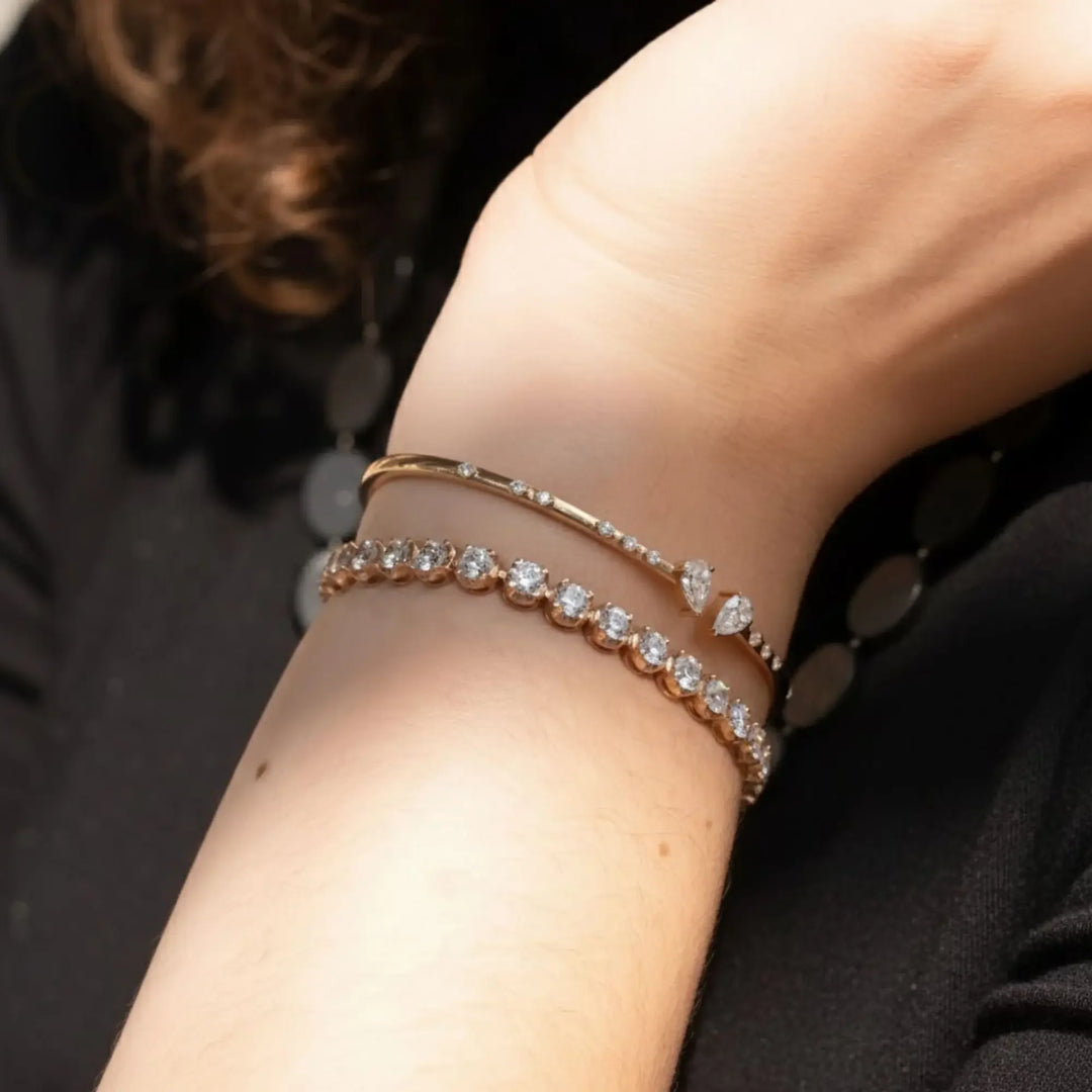 Diamond Hearty Delight Bracelet Jwalin Jewels