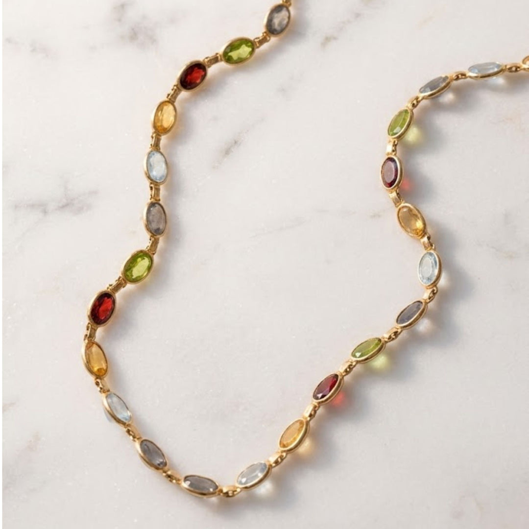 Jewel Tones Necklace