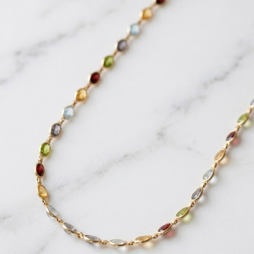 Jewel Tones Necklace