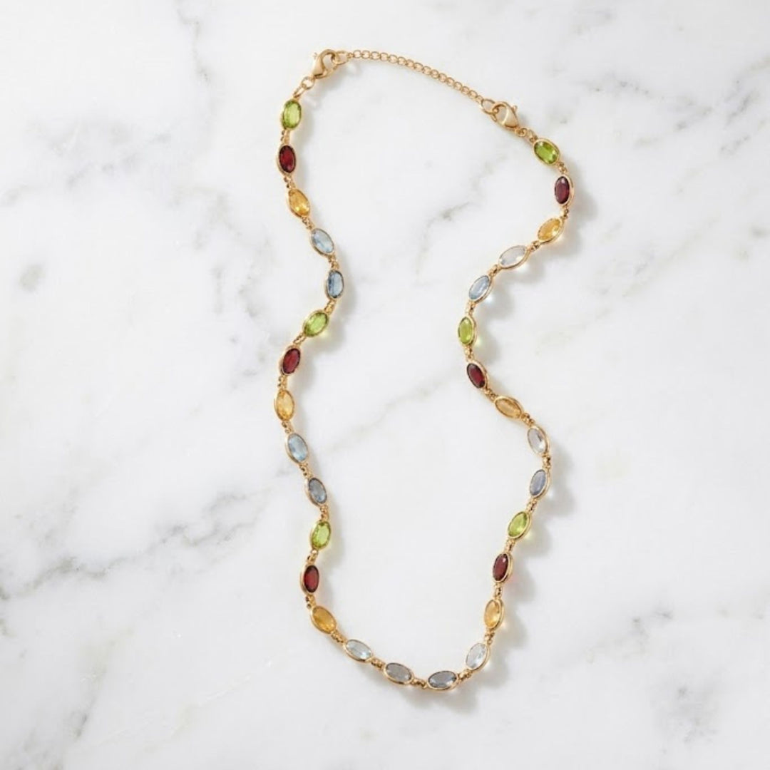 Jewel Tones Necklace