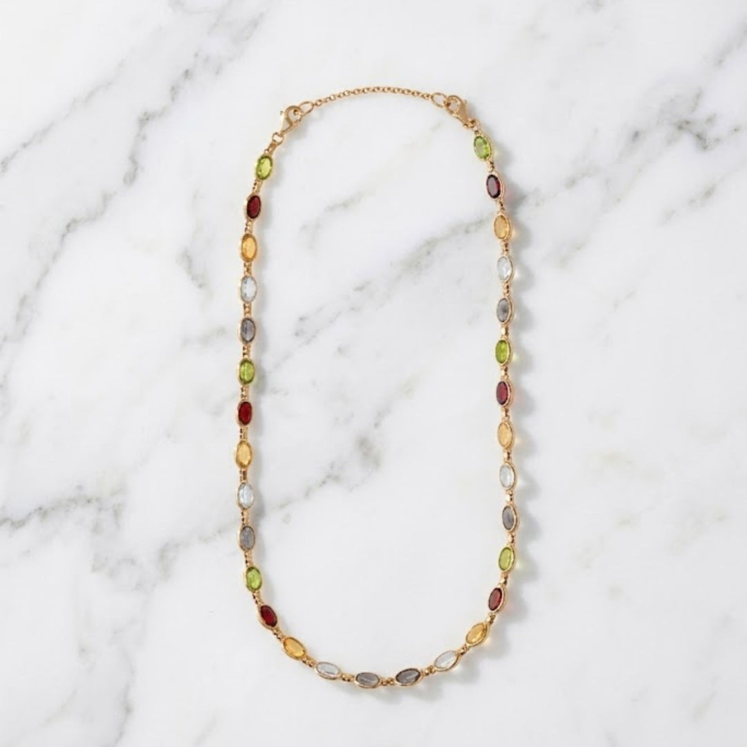 Jewel Tones Necklace