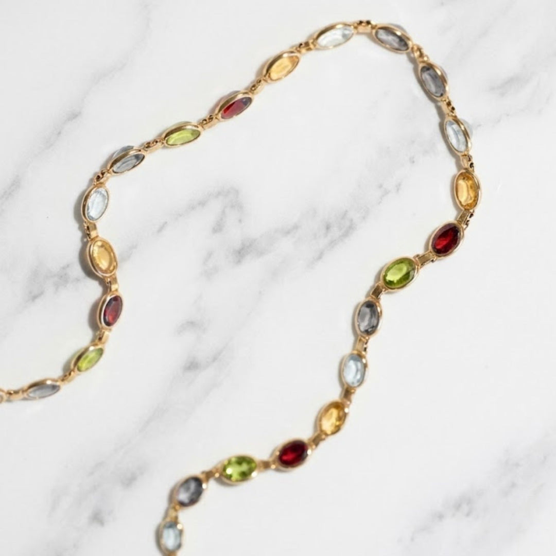 Jewel Tones Necklace