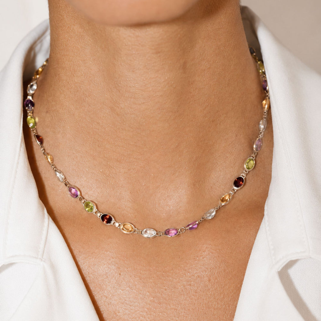 Jewel Tones Necklace