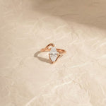 Load image into Gallery viewer, Marquise Ring by Jwalin Jewels, Wave Ring, Promise Ring, Engagement Ring, Diamond Ring, Bridal Jewelry, Statement Ring, Unique Ring