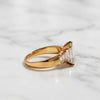 Diamond Ring, Emerald Cut 2.00 CT Engagement Ring, 9K 14K 18K Gold, White Yellow Rose Gold, VS+ F+ Clarity, Certified Jewelry